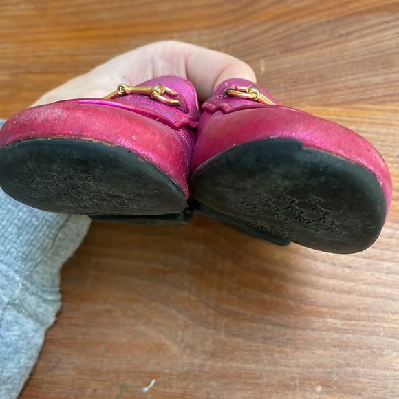 Gucci Kids princetown’s  -Children's Princetown metallic leather mule/ loafer - Picture 8 of 17